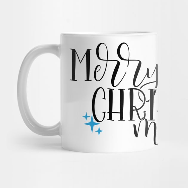 Merry Christ Mas by Coral Graphics